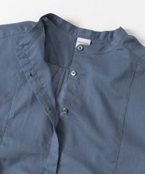 URBAN RESEARCH DOORS / アーバンリサーチ ドアーズ シャツ・ブラウス | 『UR TECH』ボイルサイドギャザーブラウス | 詳細11