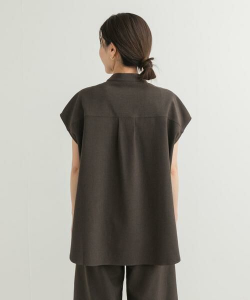 URBAN RESEARCH DOORS / アーバンリサーチ ドアーズ シャツ・ブラウス | 『UR TECH DRYLUXE』フレンチスリーブシャツ | 詳細13