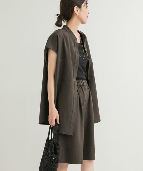 URBAN RESEARCH DOORS / アーバンリサーチ ドアーズ シャツ・ブラウス | 『UR TECH DRYLUXE』フレンチスリーブシャツ | 詳細2