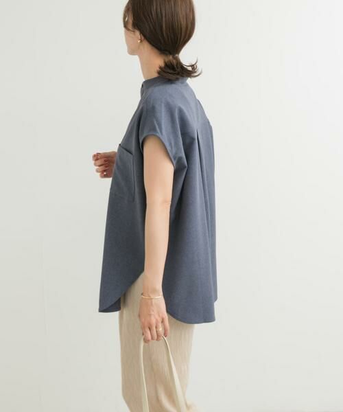 URBAN RESEARCH DOORS / アーバンリサーチ ドアーズ シャツ・ブラウス | 『UR TECH DRYLUXE』フレンチスリーブシャツ | 詳細17