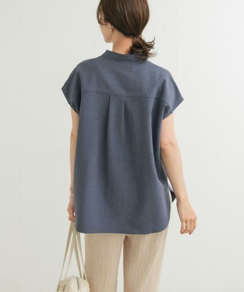 URBAN RESEARCH DOORS / アーバンリサーチ ドアーズ シャツ・ブラウス | 『UR TECH DRYLUXE』フレンチスリーブシャツ | 詳細18