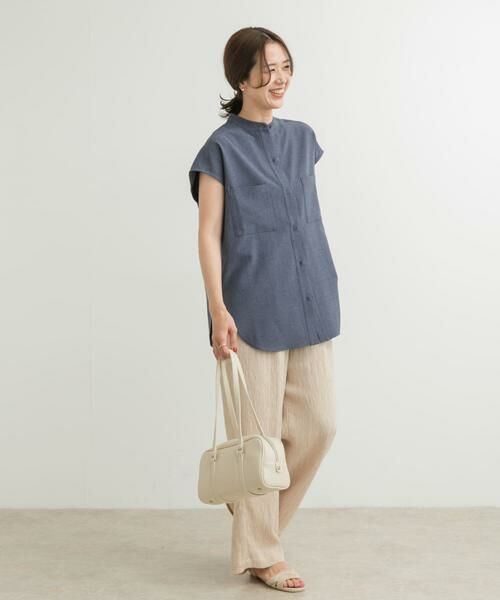 URBAN RESEARCH DOORS / アーバンリサーチ ドアーズ シャツ・ブラウス | 『UR TECH DRYLUXE』フレンチスリーブシャツ | 詳細23