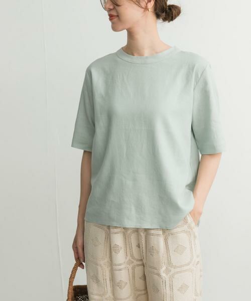 URBAN RESEARCH DOORS / アーバンリサーチ ドアーズ シャツ・ブラウス | リネンレーヨンバックリボンブラウス | 詳細1