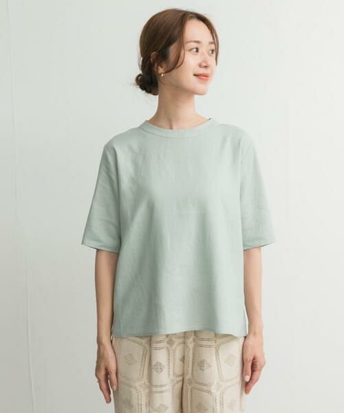 URBAN RESEARCH DOORS / アーバンリサーチ ドアーズ シャツ・ブラウス | リネンレーヨンバックリボンブラウス | 詳細11