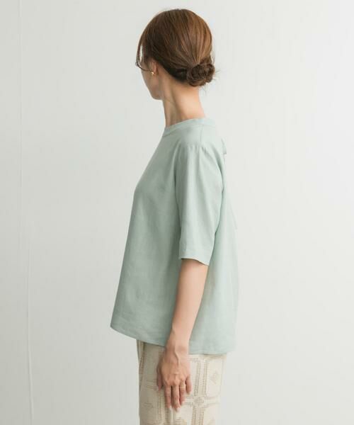 URBAN RESEARCH DOORS / アーバンリサーチ ドアーズ シャツ・ブラウス | リネンレーヨンバックリボンブラウス | 詳細12