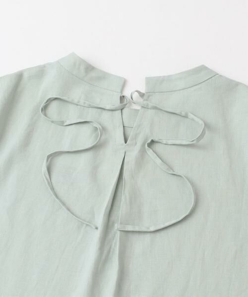 URBAN RESEARCH DOORS / アーバンリサーチ ドアーズ シャツ・ブラウス | リネンレーヨンバックリボンブラウス | 詳細17