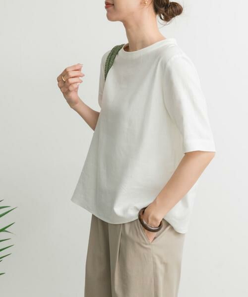 URBAN RESEARCH DOORS / アーバンリサーチ ドアーズ シャツ・ブラウス | リネンレーヨンバックリボンブラウス | 詳細22
