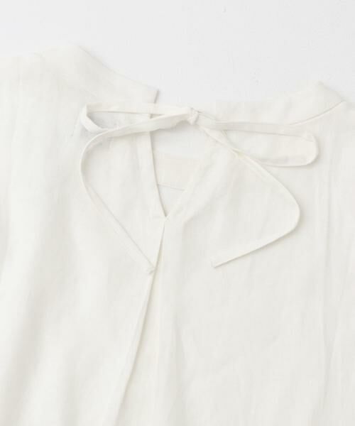 URBAN RESEARCH DOORS / アーバンリサーチ ドアーズ シャツ・ブラウス | リネンレーヨンバックリボンブラウス | 詳細29