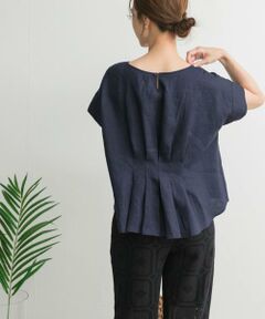 URBAN RESEARCH DOORS / アーバンリサーチ ドアーズ シャツ・ブラウス | リネンバックタックブラウス