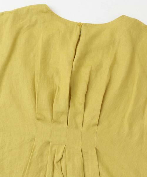 URBAN RESEARCH DOORS / アーバンリサーチ ドアーズ シャツ・ブラウス | リネンバックタックブラウス | 詳細9
