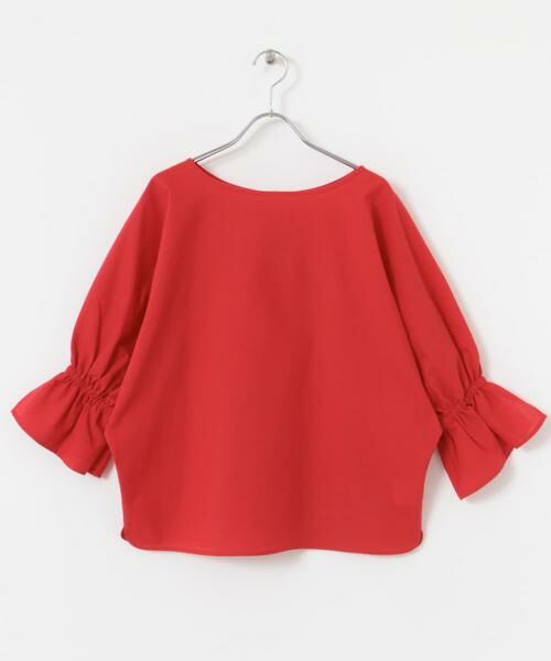 URBAN RESEARCH DOORS / アーバンリサーチ ドアーズ シャツ・ブラウス | 『WEB/一部店舗限定サイズ』『UR TECH 高機能リネン』キャンディースリーブブラウス | 詳細14