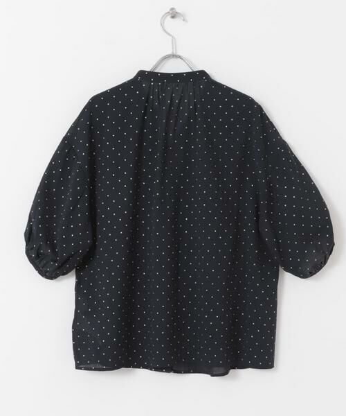 URBAN RESEARCH DOORS / アーバンリサーチ ドアーズ シャツ・ブラウス | グリッタードットギャザーブラウス | 詳細16