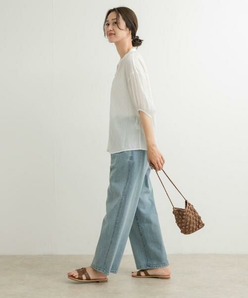 URBAN RESEARCH DOORS / アーバンリサーチ ドアーズ シャツ・ブラウス | グリッタードットギャザーブラウス | 詳細27