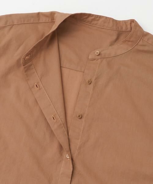 URBAN RESEARCH DOORS / アーバンリサーチ ドアーズ シャツ・ブラウス | 製品染めロールスリーブブラウス | 詳細12