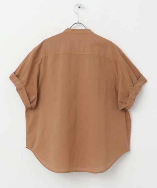 URBAN RESEARCH DOORS / アーバンリサーチ ドアーズ シャツ・ブラウス | 製品染めロールスリーブブラウス | 詳細13