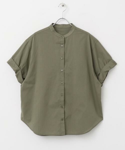 URBAN RESEARCH DOORS / アーバンリサーチ ドアーズ シャツ・ブラウス | 製品染めロールスリーブブラウス | 詳細24