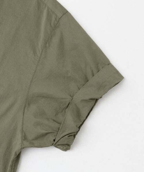 URBAN RESEARCH DOORS / アーバンリサーチ ドアーズ シャツ・ブラウス | 製品染めロールスリーブブラウス | 詳細25