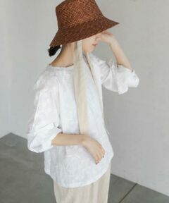 URBAN RESEARCH DOORS / アーバンリサーチ ドアーズ シャツ・ブラウス | 立体刺繍ブラウス