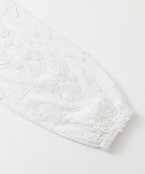 URBAN RESEARCH DOORS / アーバンリサーチ ドアーズ シャツ・ブラウス | 立体刺繍ブラウス | 詳細12