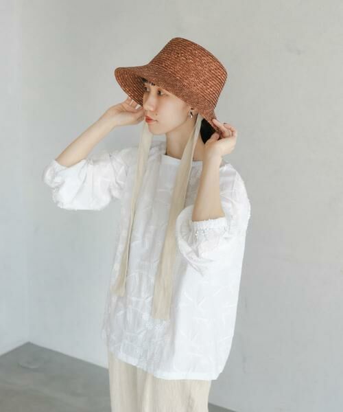 URBAN RESEARCH DOORS / アーバンリサーチ ドアーズ シャツ・ブラウス | 立体刺繍ブラウス | 詳細3