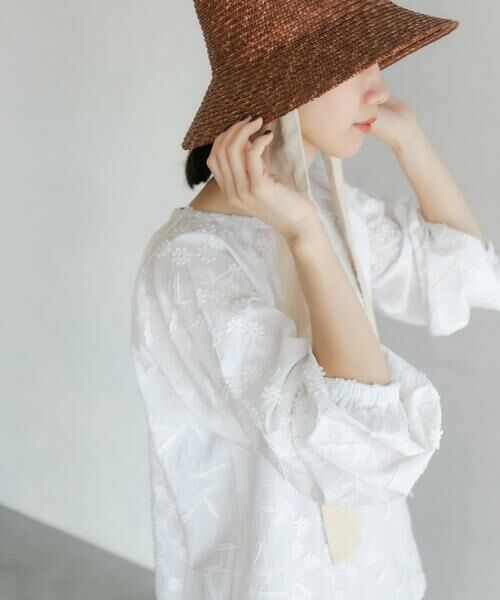 URBAN RESEARCH DOORS / アーバンリサーチ ドアーズ シャツ・ブラウス | 立体刺繍ブラウス | 詳細6