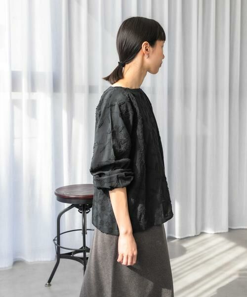 URBAN RESEARCH DOORS / アーバンリサーチ ドアーズ シャツ・ブラウス | 立体刺繍ブラウス | 詳細18