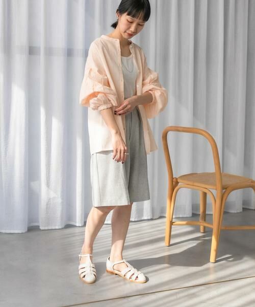 URBAN RESEARCH DOORS / アーバンリサーチ ドアーズ シャツ・ブラウス | 刺繍ボリュームスリーブブラウス | 詳細10