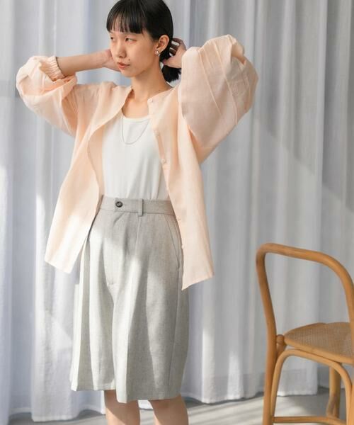 URBAN RESEARCH DOORS / アーバンリサーチ ドアーズ シャツ・ブラウス | 刺繍ボリュームスリーブブラウス | 詳細4