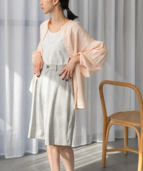 URBAN RESEARCH DOORS / アーバンリサーチ ドアーズ シャツ・ブラウス | 刺繍ボリュームスリーブブラウス | 詳細5