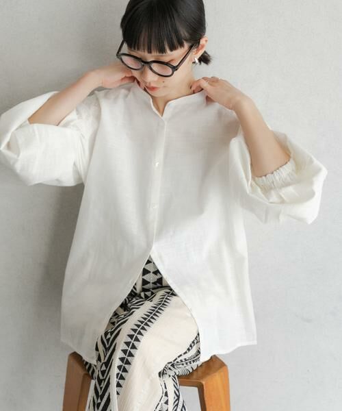 URBAN RESEARCH DOORS / アーバンリサーチ ドアーズ シャツ・ブラウス | 刺繍ボリュームスリーブブラウス | 詳細28
