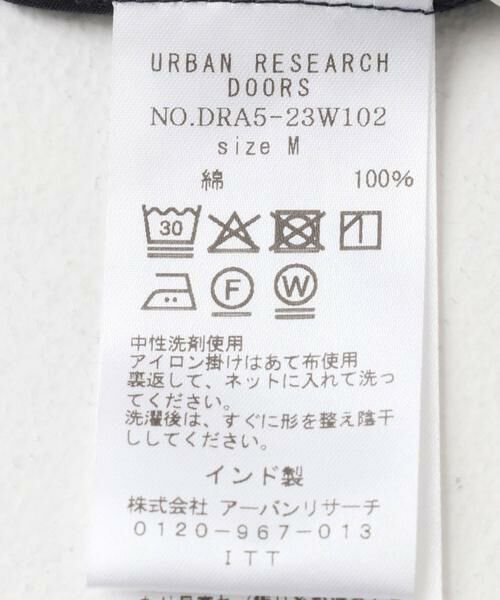 URBAN RESEARCH DOORS / アーバンリサーチ ドアーズ シャツ・ブラウス | コットンボイルロールアップスリーブブラウス | 詳細25