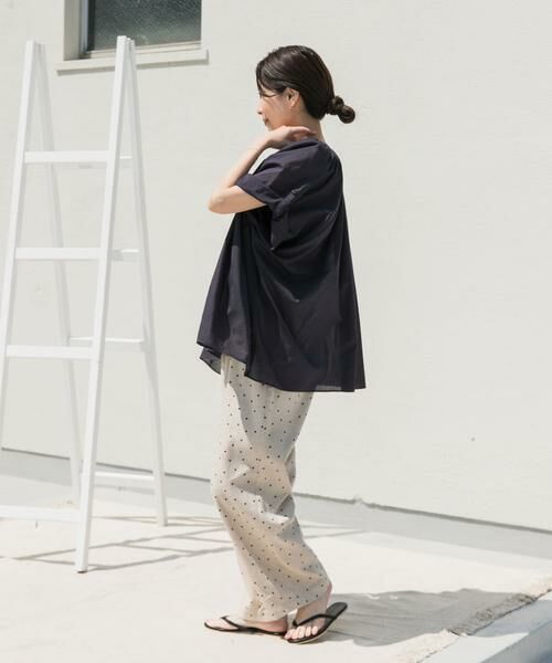 URBAN RESEARCH DOORS / アーバンリサーチ ドアーズ シャツ・ブラウス | コットンボイルロールアップスリーブブラウス | 詳細20