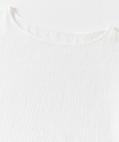 URBAN RESEARCH DOORS / アーバンリサーチ ドアーズ シャツ・ブラウス | コットンシアーTブラウス | 詳細9