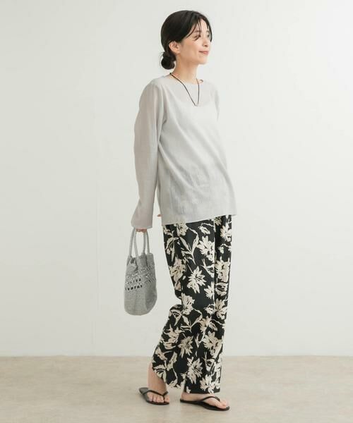 URBAN RESEARCH DOORS / アーバンリサーチ ドアーズ シャツ・ブラウス | コットンシアーTブラウス | 詳細17