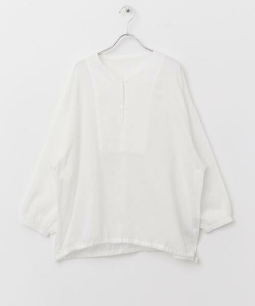 URBAN RESEARCH DOORS / アーバンリサーチ ドアーズ チュニック | リネンブレンドドロストチュニック | 詳細11