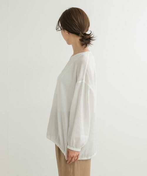 URBAN RESEARCH DOORS / アーバンリサーチ ドアーズ チュニック | リネンブレンドドロストチュニック | 詳細9