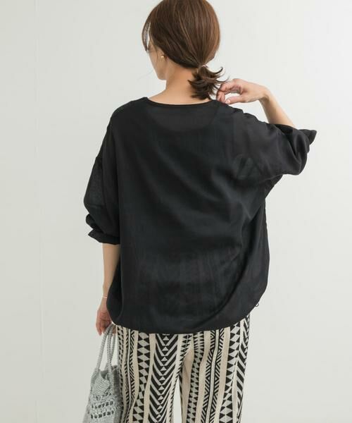 URBAN RESEARCH DOORS / アーバンリサーチ ドアーズ チュニック | リネンブレンドドロストチュニック | 詳細15