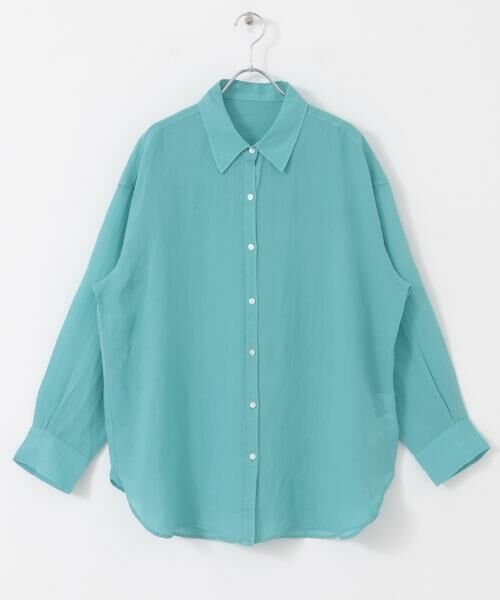 URBAN RESEARCH DOORS / アーバンリサーチ ドアーズ シャツ・ブラウス | ラミー混ルーズシャツ | 詳細14