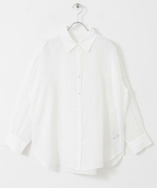 URBAN RESEARCH DOORS / アーバンリサーチ ドアーズ シャツ・ブラウス | ラミー混ルーズシャツ | 詳細29