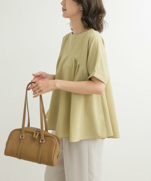 URBAN RESEARCH DOORS / アーバンリサーチ ドアーズ Tシャツ | フレア切替えブラウス | 詳細2