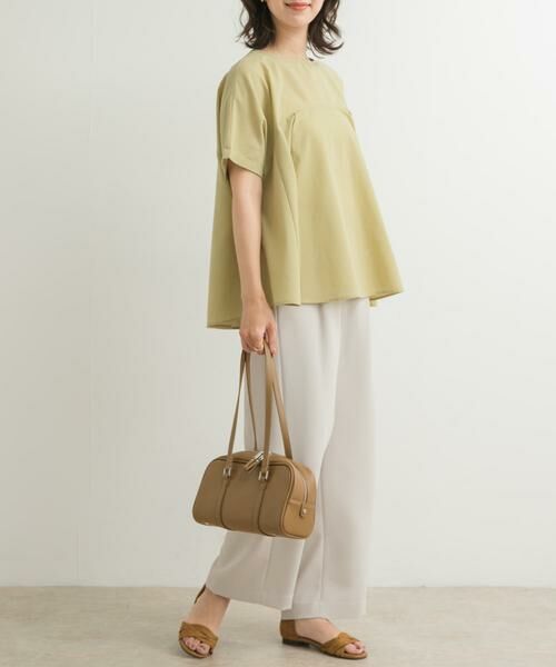 URBAN RESEARCH DOORS / アーバンリサーチ ドアーズ Tシャツ | フレア切替えブラウス | 詳細5