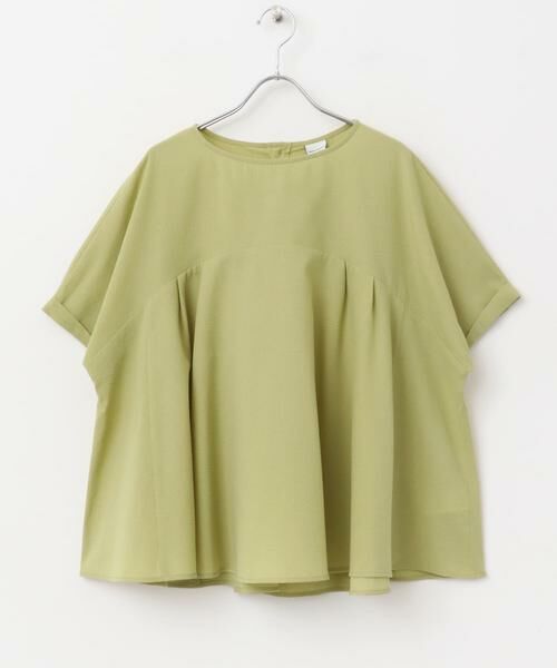 URBAN RESEARCH DOORS / アーバンリサーチ ドアーズ Tシャツ | フレア切替えブラウス | 詳細8