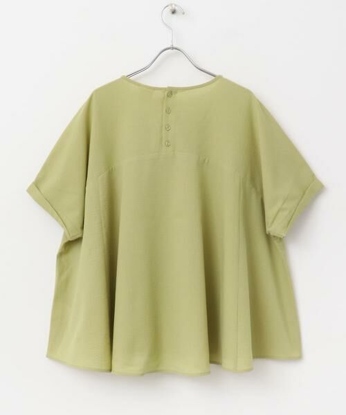 URBAN RESEARCH DOORS / アーバンリサーチ ドアーズ Tシャツ | フレア切替えブラウス | 詳細9