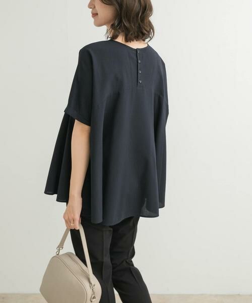 URBAN RESEARCH DOORS / アーバンリサーチ ドアーズ Tシャツ | フレア切替えブラウス | 詳細14
