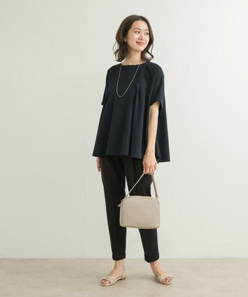 URBAN RESEARCH DOORS / アーバンリサーチ ドアーズ Tシャツ | フレア切替えブラウス | 詳細18