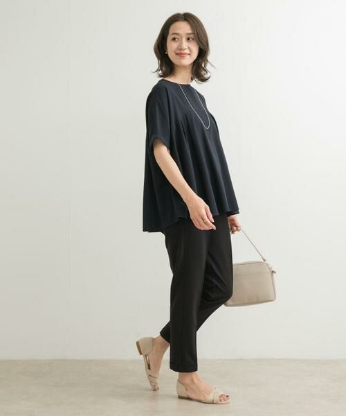 URBAN RESEARCH DOORS / アーバンリサーチ ドアーズ Tシャツ | フレア切替えブラウス | 詳細19