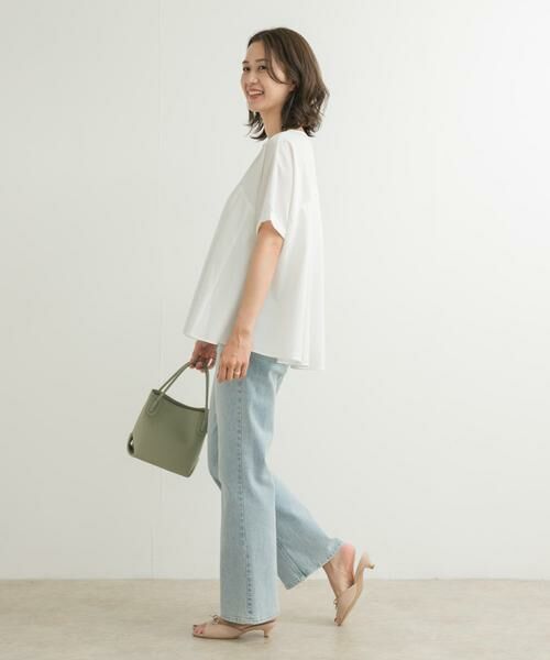 URBAN RESEARCH DOORS / アーバンリサーチ ドアーズ Tシャツ | フレア切替えブラウス | 詳細29
