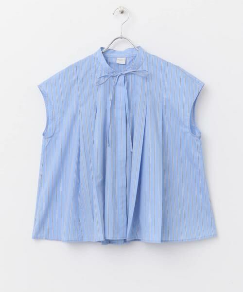 URBAN RESEARCH DOORS / アーバンリサーチ ドアーズ シャツ・ブラウス | ストライプリボンフレアフレンチブラウス | 詳細14
