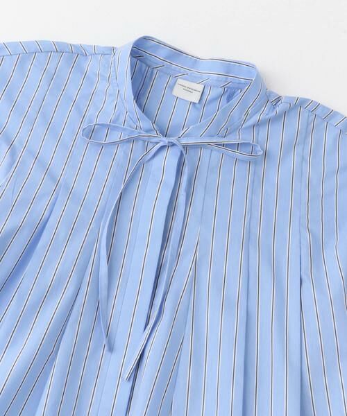 URBAN RESEARCH DOORS / アーバンリサーチ ドアーズ シャツ・ブラウス | ストライプリボンフレアフレンチブラウス | 詳細15