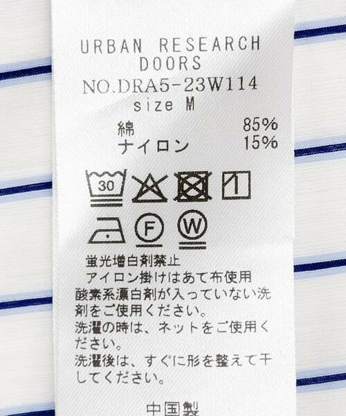 URBAN RESEARCH DOORS / アーバンリサーチ ドアーズ シャツ・ブラウス | ストライプリボンフレアフレンチブラウス | 詳細30